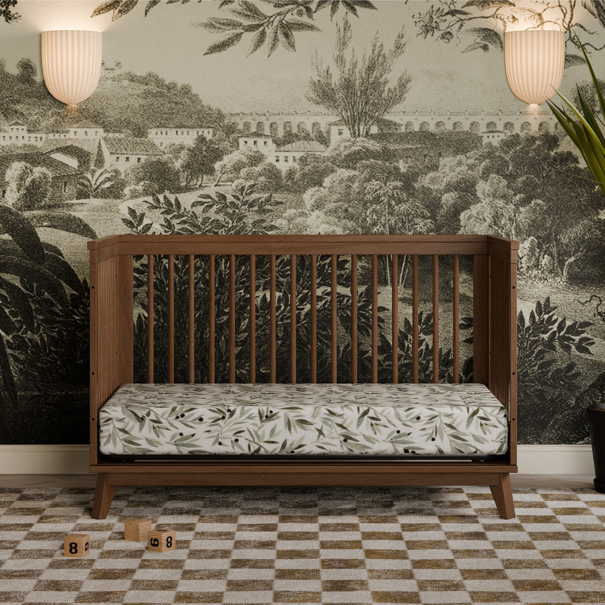 Scoot 3-in-1 Convertible Crib with Toddler Bed Conversion Kit Convertible Cribs Babyletto