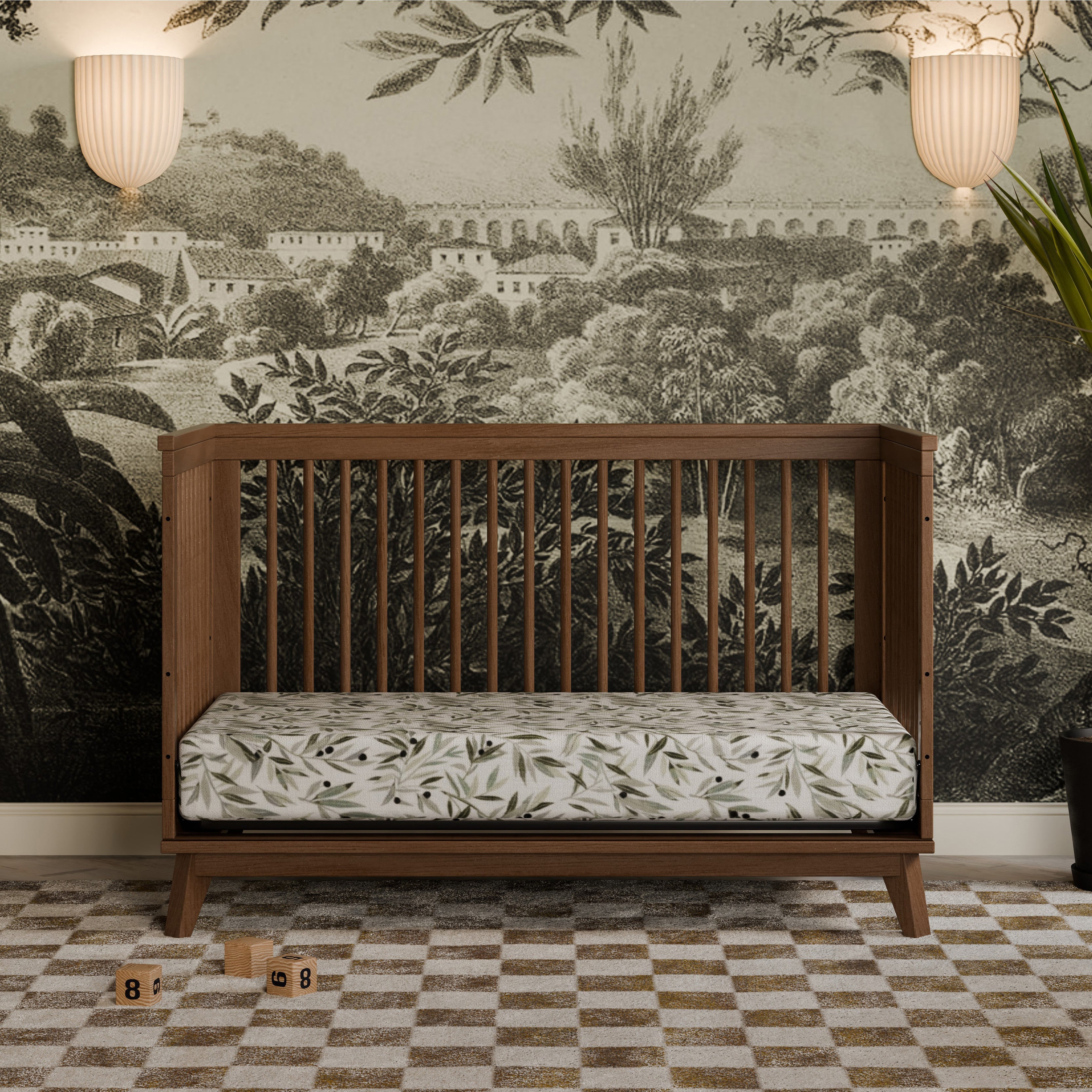 Scoot 3-in-1 Convertible Crib with Toddler Bed Conversion Kit Convertible Cribs Babyletto