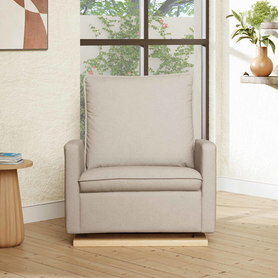 Cali Pillowback Chair and a Half Glider in Eco-Performance Fabric | Water Repellent & Stain Resistant