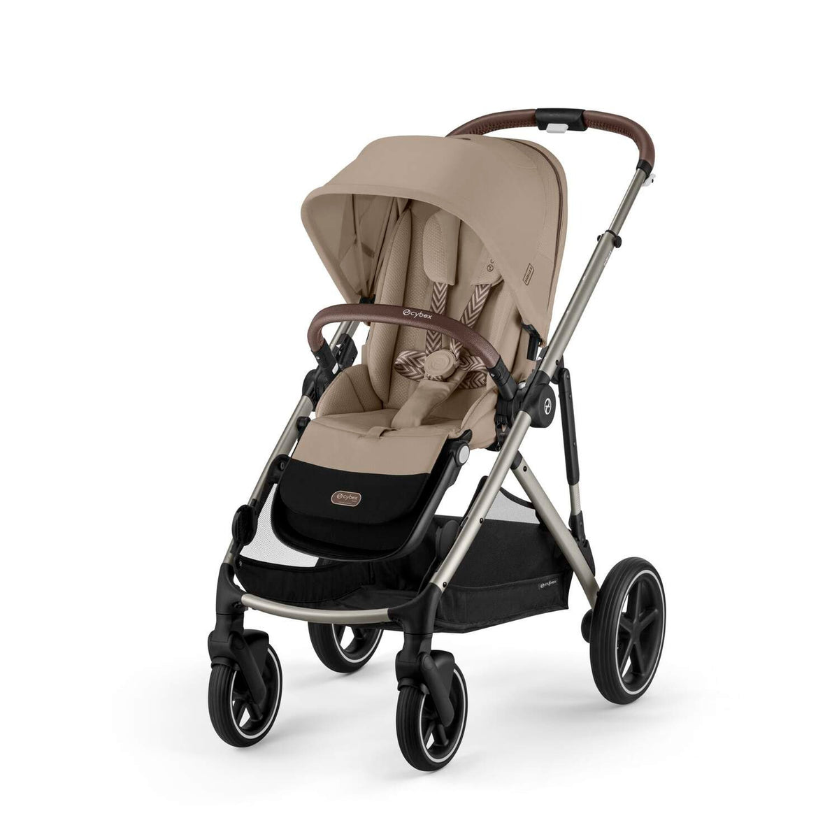 cybex gazelle s deep black Cybex Gazelle S Stroller Stone Grey/ Silver Frame