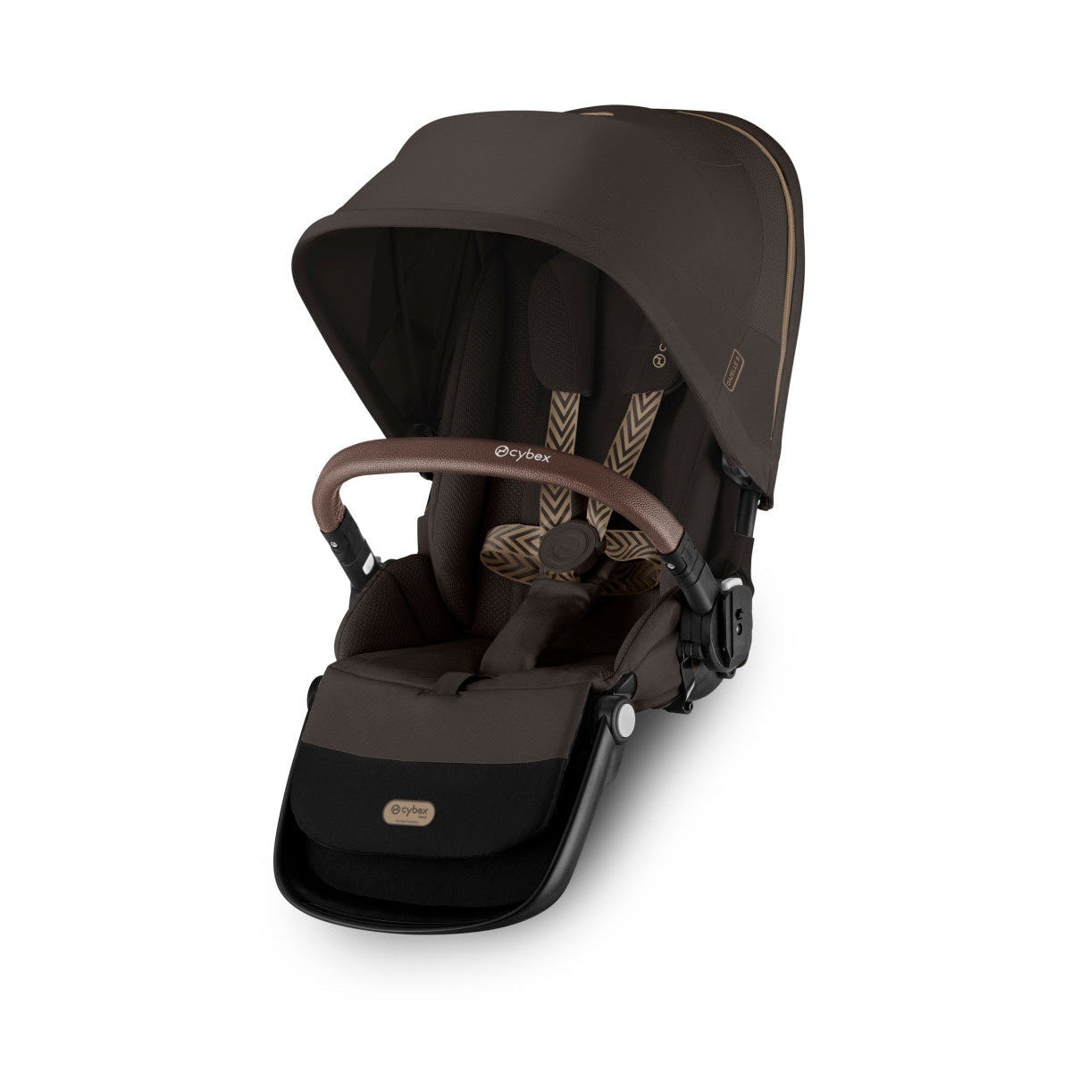 eGazelle / Gazelle S Second Seat Tandem Seats Cybex Chocolate Brown