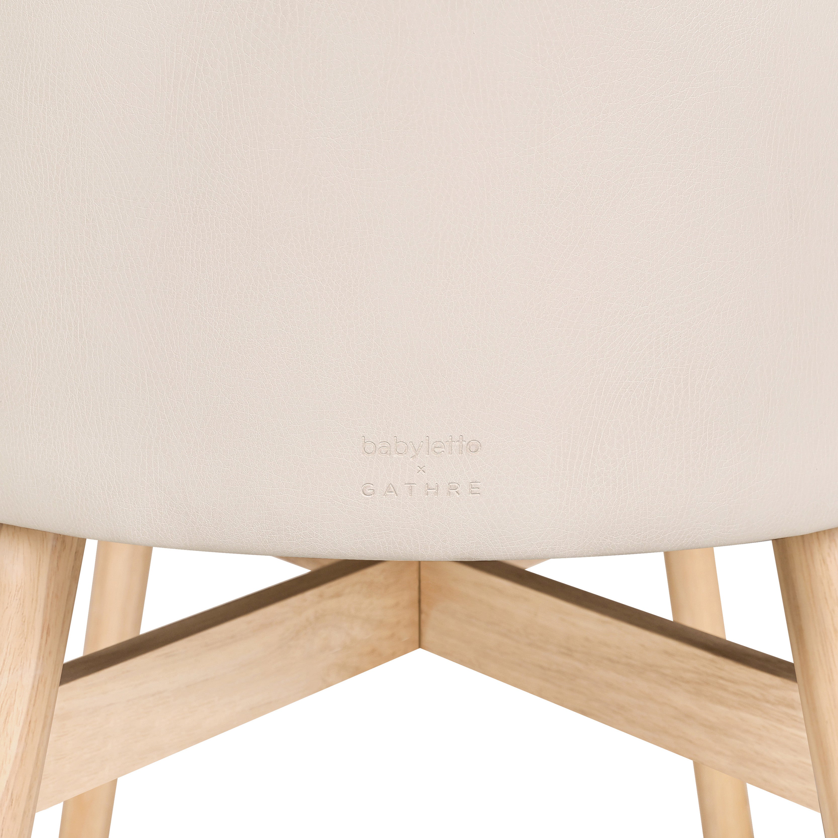 M26834GYLB,Babyletto,babyletto x GATHRE Capsule Bassinet in Ivory