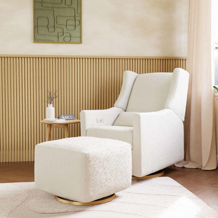 Kiwi Electronic Recliner and Swivel Glider with USB port Recliners Babyletto