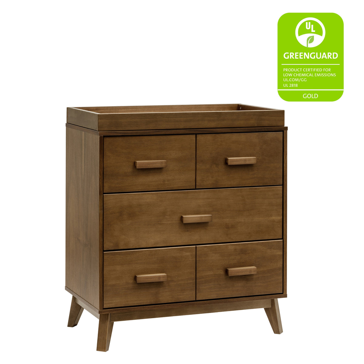 Scoot 3-Drawer Changer Dresser with Removable Changing Tray Dressers Babyletto