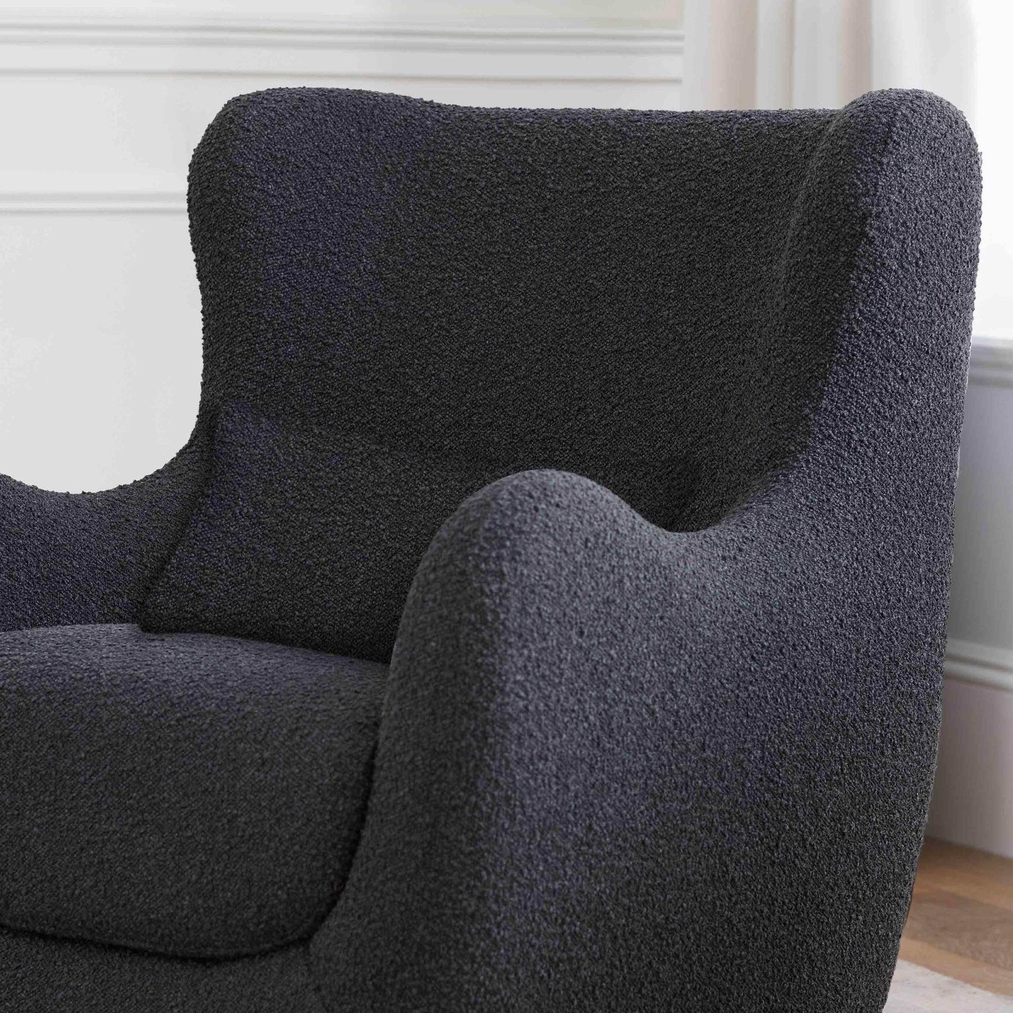 Solstice Swivel Glider in Boucle Gliders & Rockers Babyletto