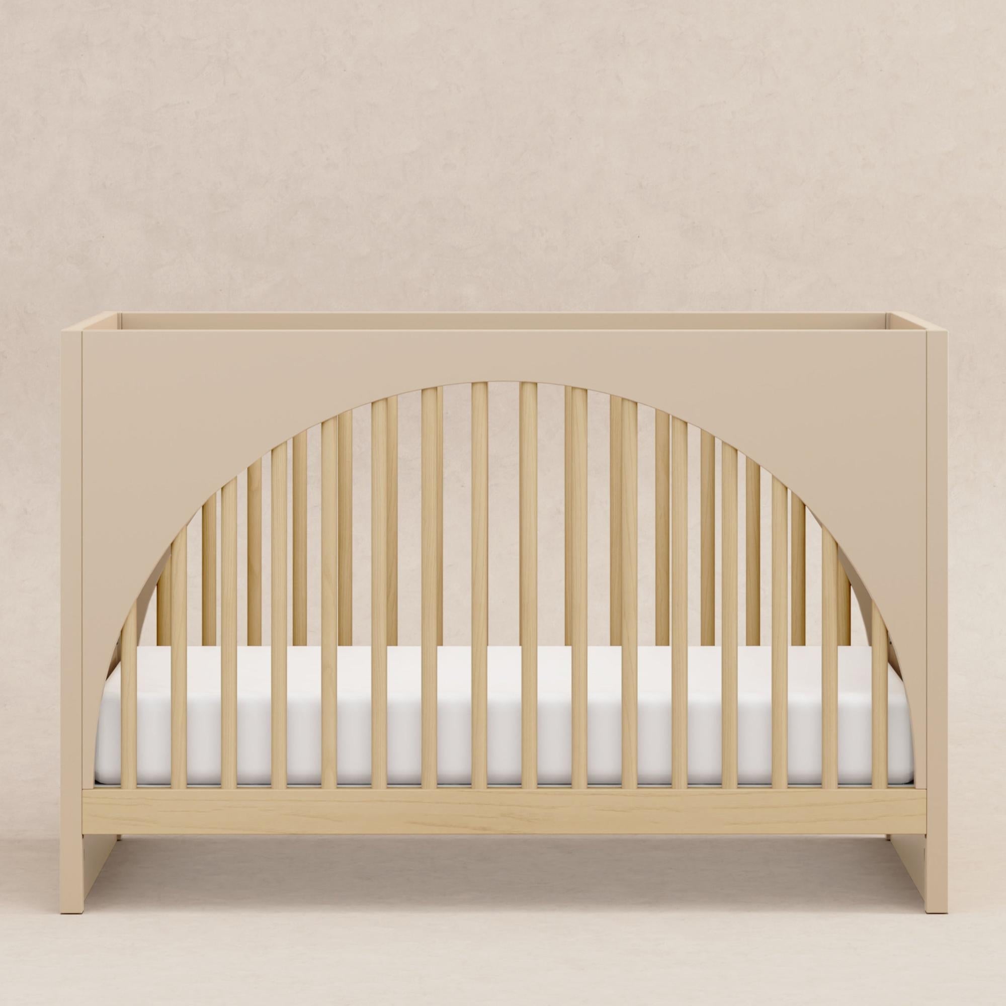 Moab 3-in-1 Convertible Crib Cribs Babyletto Taupe / Ash