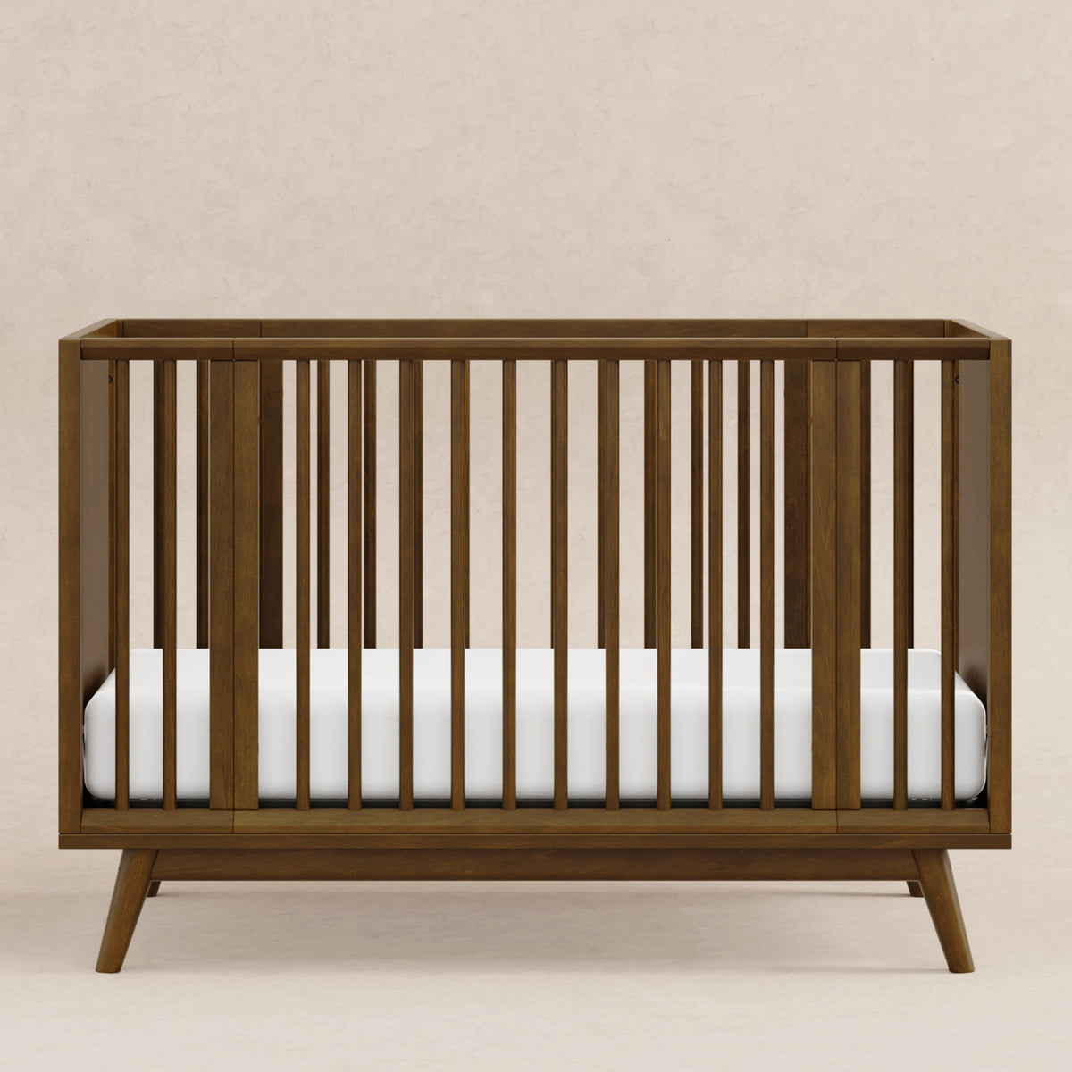 Palma 8-in-1 Convertible All-Stages Crib with Bassinet & Toddler Bed Kits Cribs Babyletto Natural Walnut