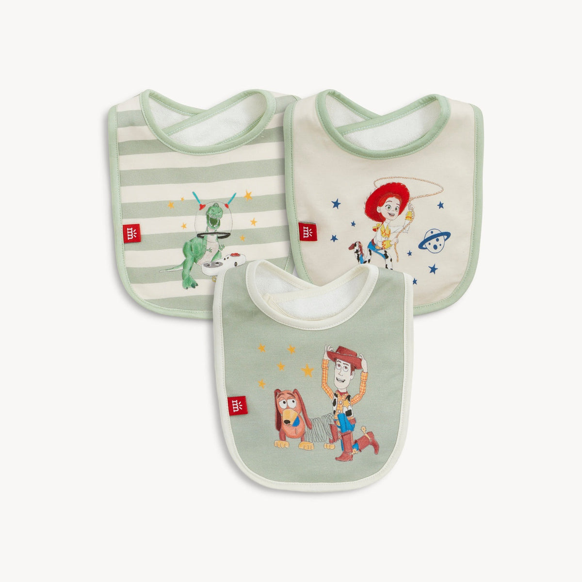 Magnetic Modal Bib 3-Pack Bibs Magnetic Me Toy Story Woody & Friends