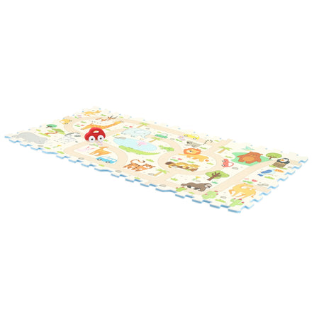 Sunta Safari Play Mat with DIY Tour Bus Play Mats & Gyms Tri Action Toys