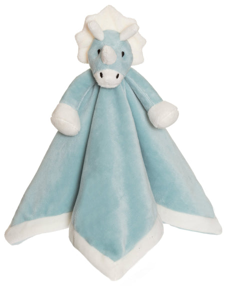 Teddykompaniet Baby Lovie Blanket Security Blankets Tri Action Toys Blue Dino