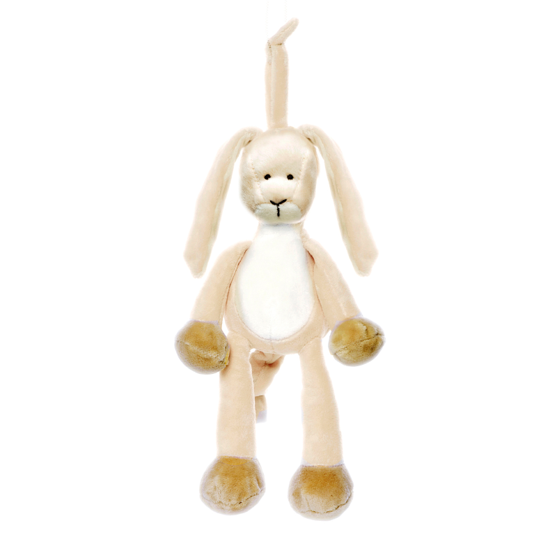 Teddykompaniet Musical Plush Animal Security Blankets Tri Action Toys Bunny