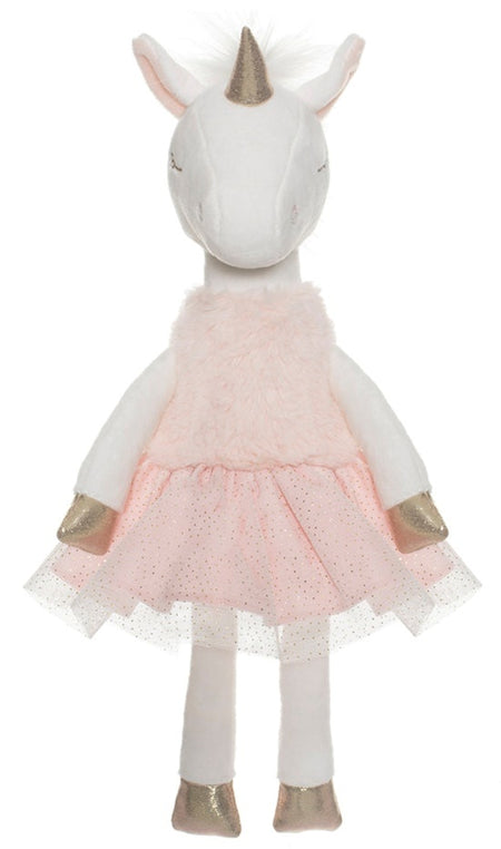 Teddykompaniet Ballerina Unicorn, Ella Stuffed Animals Tri Action Toys