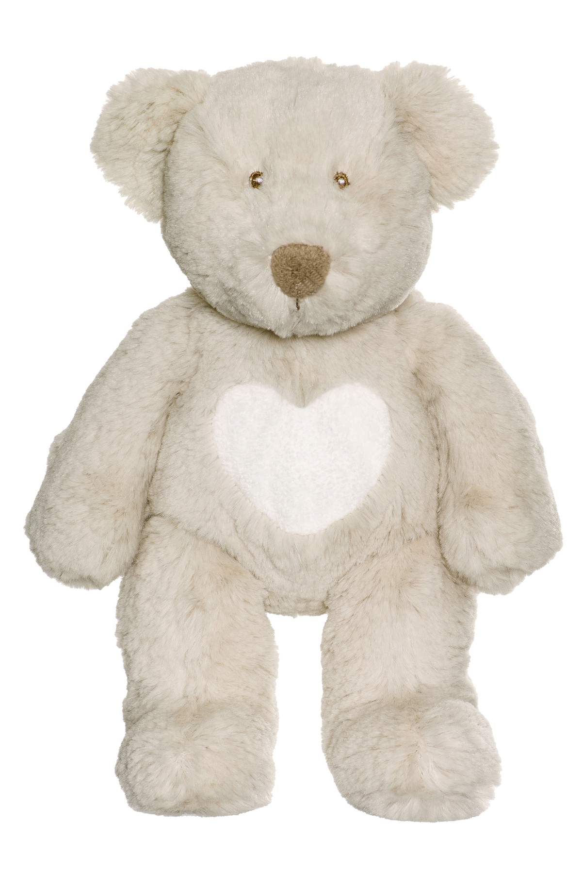 Teddykompaniet Medium Teddy Cream Bear Grey Stuffed Animals Tri Action Toys