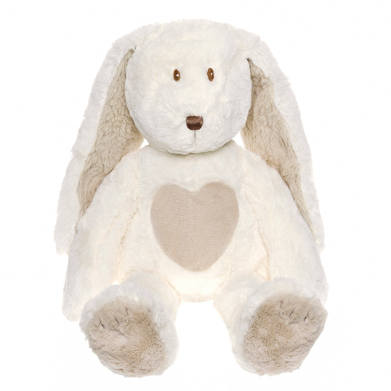 Teddykompaniet Tall Teddy Cream Bunny White Stuffed Animals Tri Action Toys