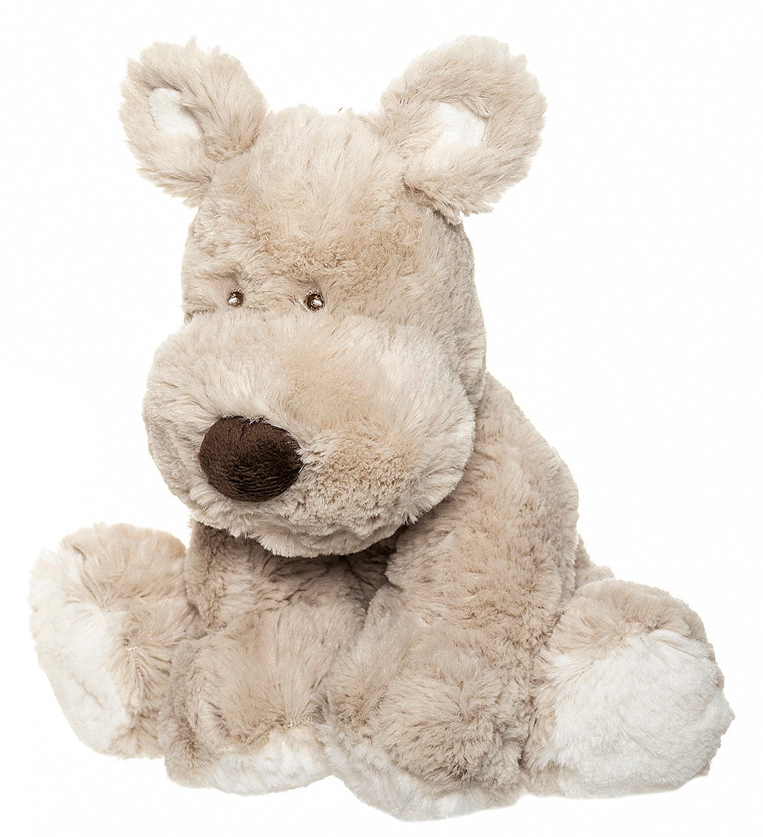 Teddykompaniet Medium Teddy Cream Dog Grey Stuffed Animals Tri Action Toys