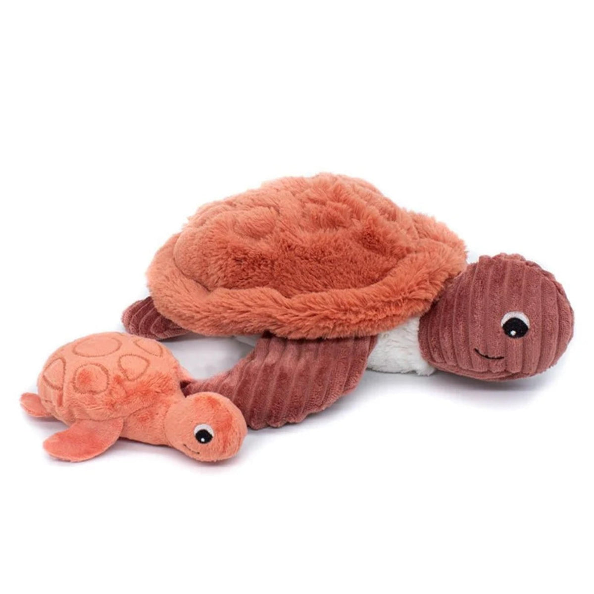 Les Deglingos Ptipotos Turtle Mama with Baby Toys - Infant Tri Action Toys