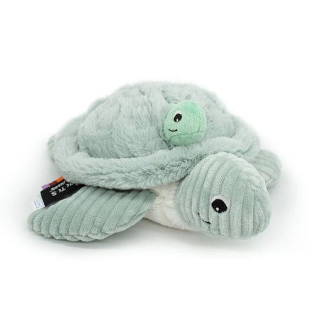 Les Deglingos Ptipotos Turtle Mama with Baby Toys - Infant Tri Action Toys Mint