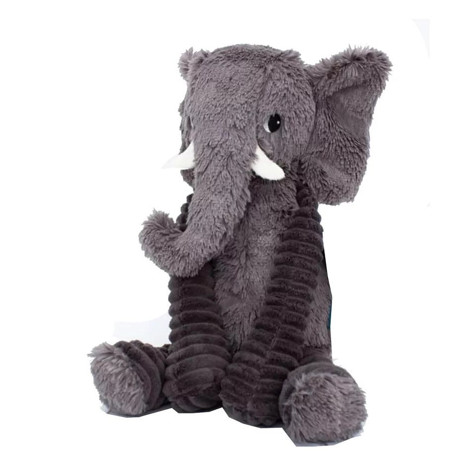 Les Deglingos Ptipotos Dimoitou the Elephant Stuffed Animals Tri Action Toys Grey