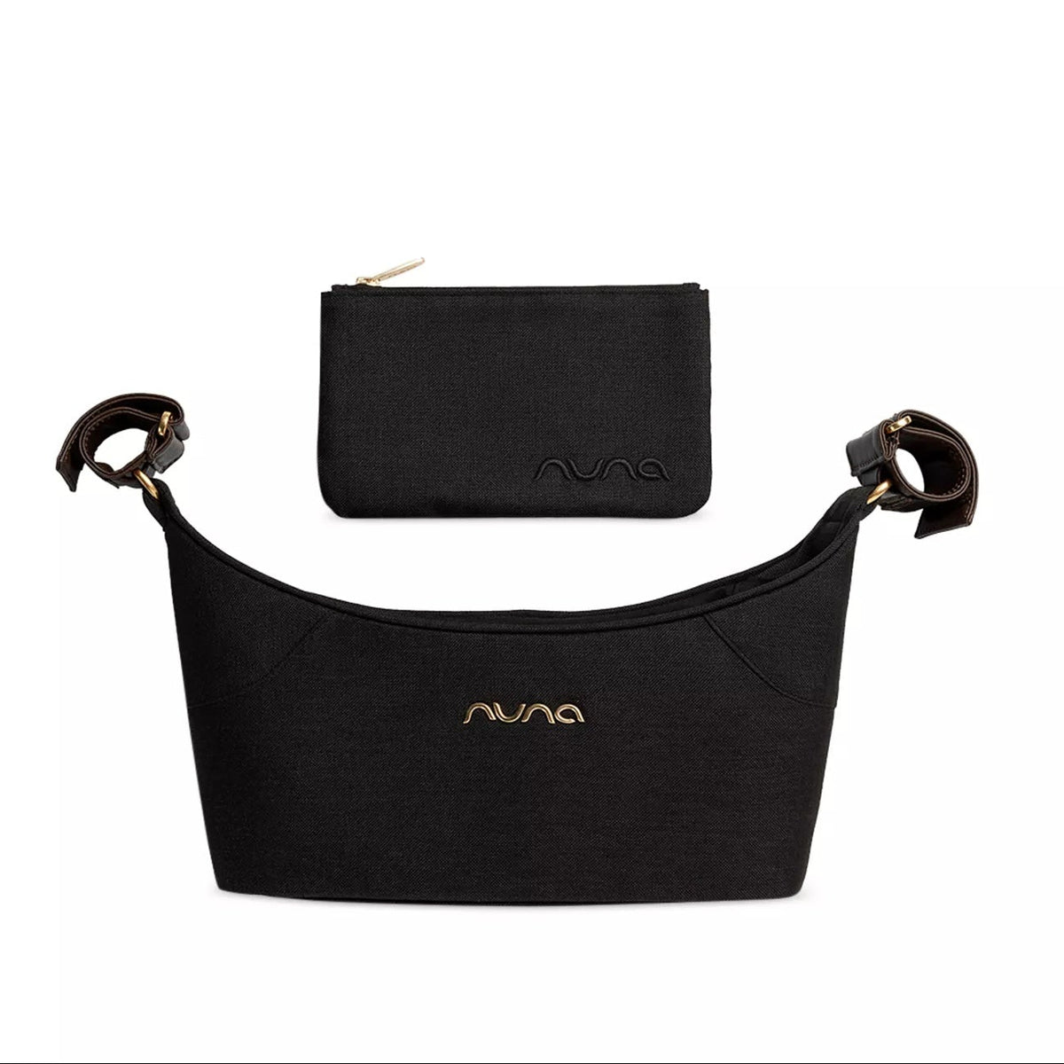 Stroller Organizer Parent Organizers & Consoles Nuna Caviar w/ Chocolate