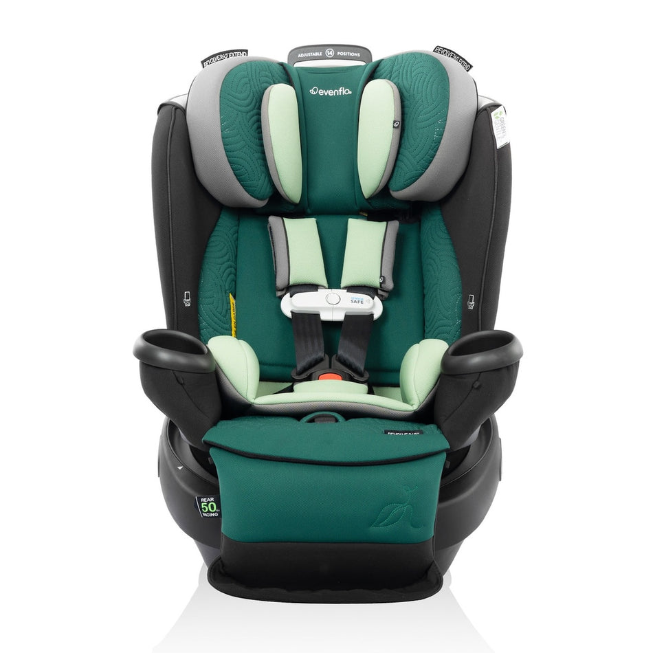 Revolve360 Extend All-in-One - Green & Gentle Fabric / SensorSafe Car Seats - Convertible Evenflo