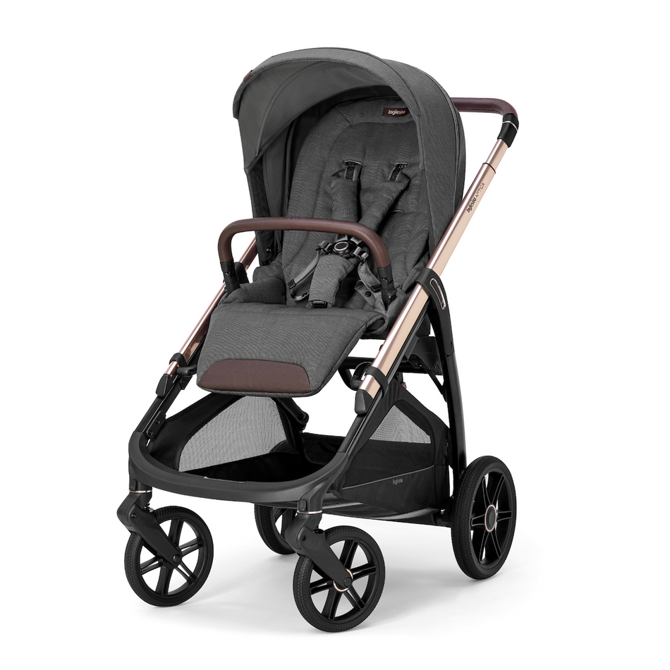 Aptica Newborn-Ready Stroller Bundle with Bassinet & Stand