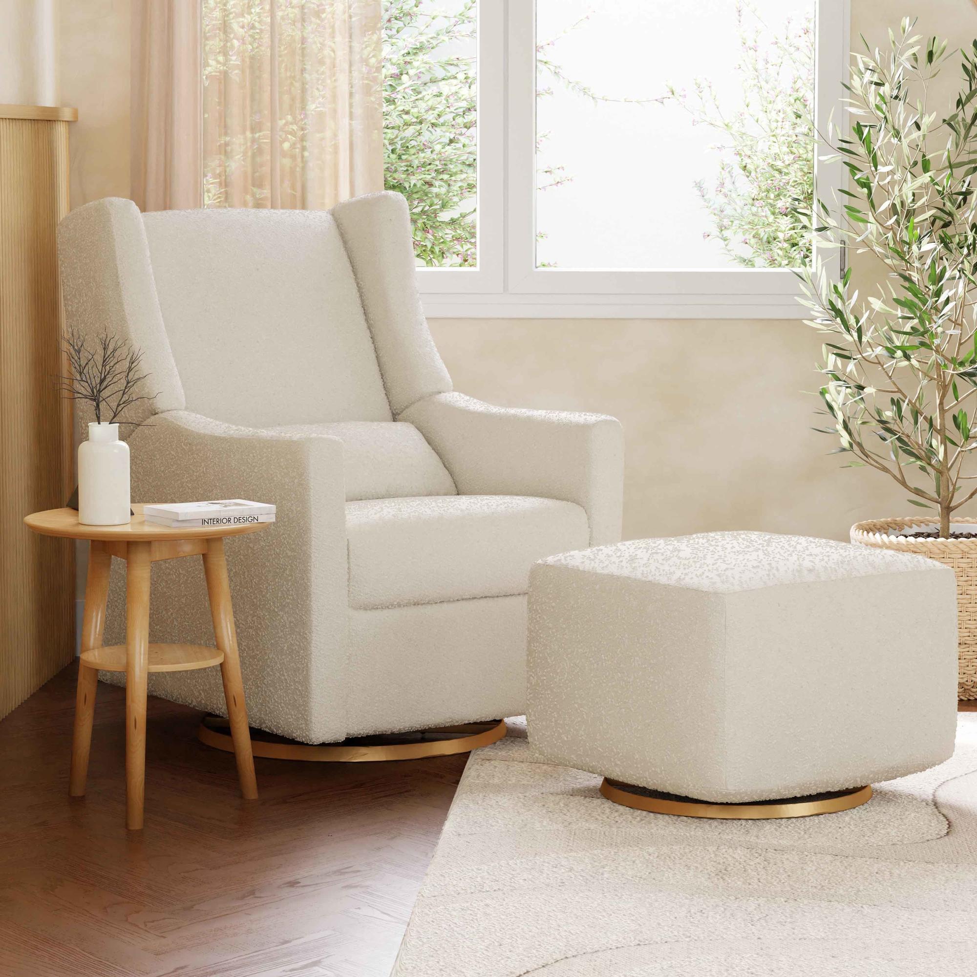 Kiwi Electronic Recliner and Swivel Glider with USB port Recliners Babyletto