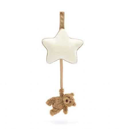 Bartholomew Bear Musical Pull Stuffed Animals Jellycat