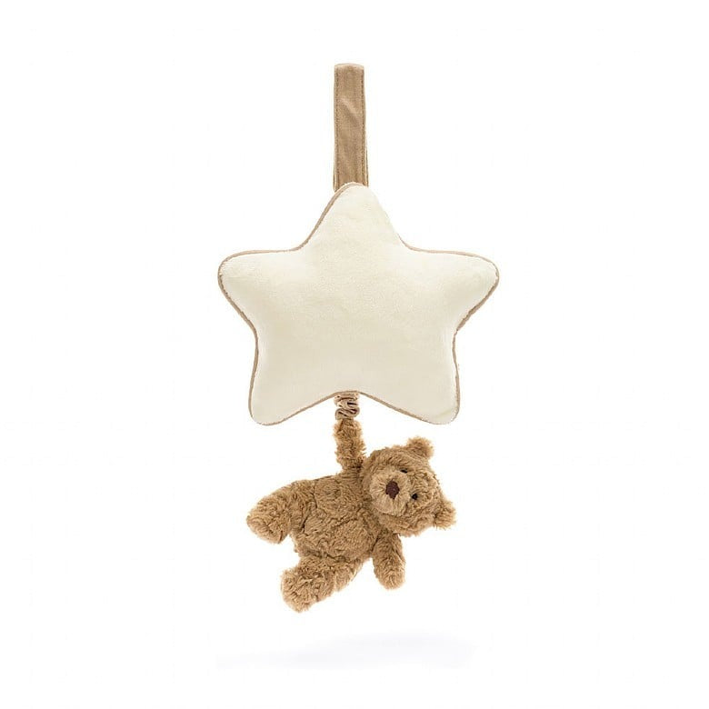 Bartholomew Bear Musical Pull Stuffed Animals Jellycat