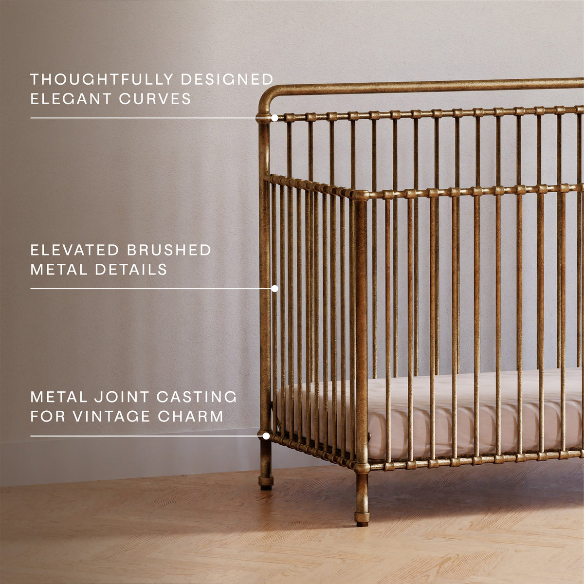 Winston 4-in-1 Convertible Crib Convertible Cribs Namesake