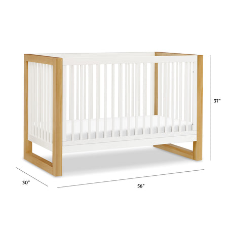 Nantucket 3-in-1 Convertible Crib with Toddler Bed Conversion Kit Cribs Namesake