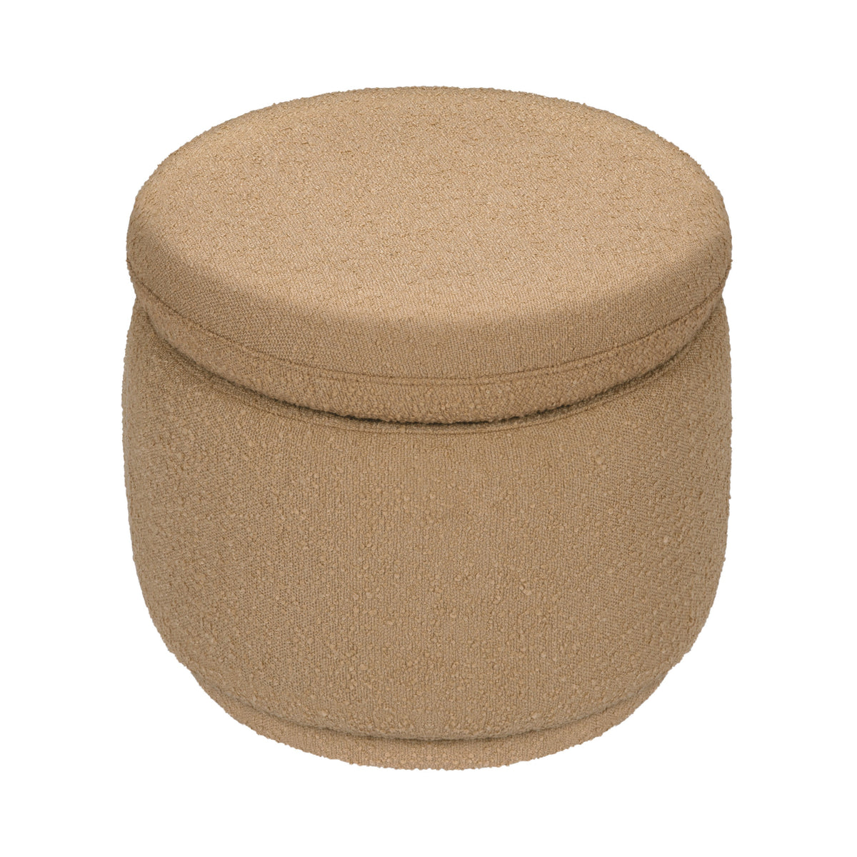 Enoki Storage Ottoman in Boucle Ottomans Babyletto