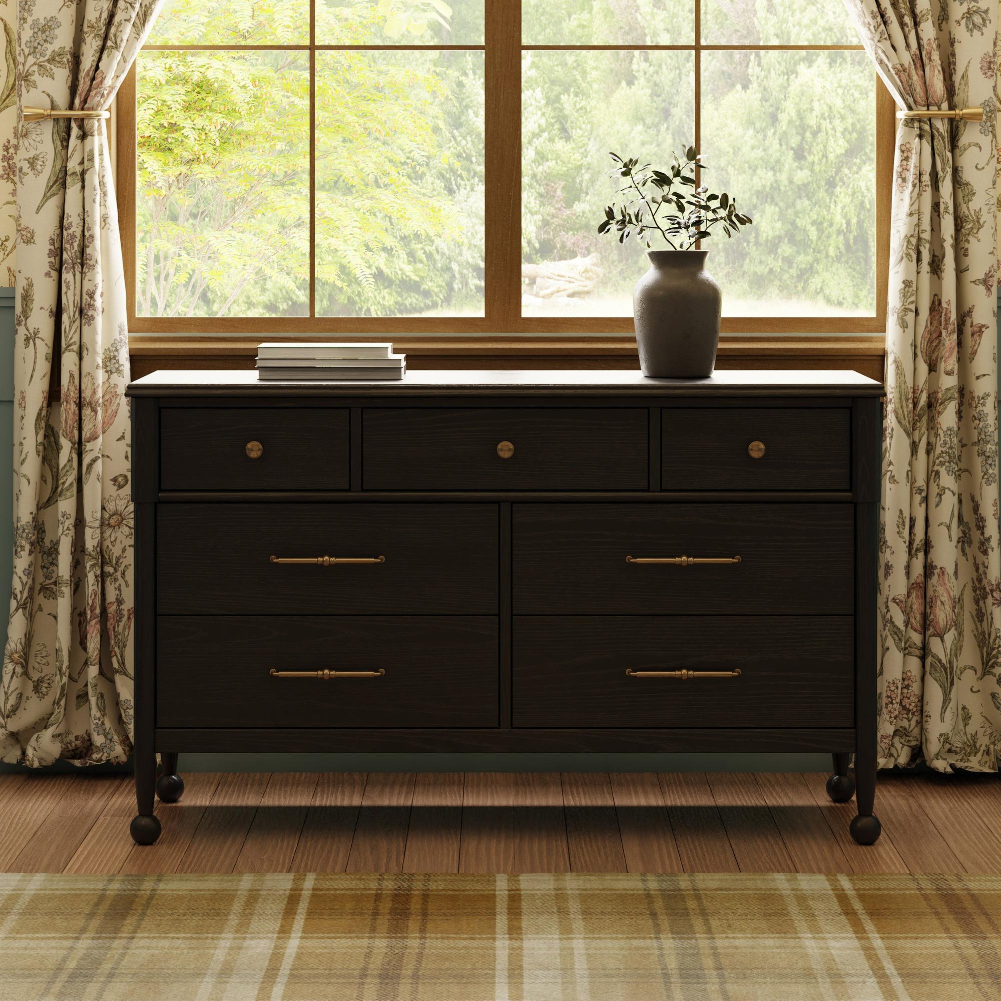 Namesake Alouette 7-Drawer Wide Dresser (56”) Dressers Namesake