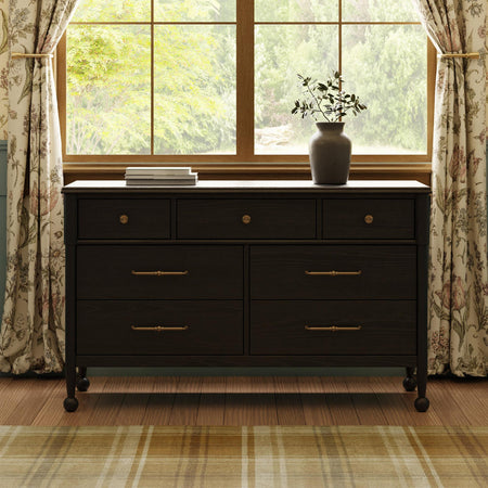Namesake Alouette 7-Drawer Wide Dresser (56”) Dressers Namesake