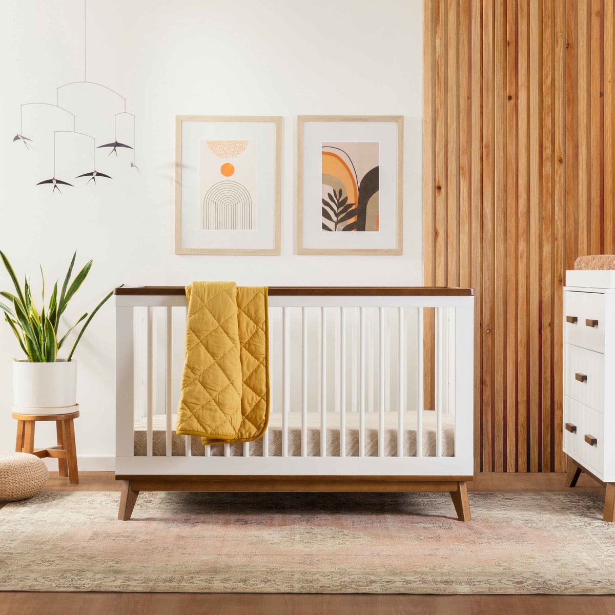 Scoot 3-in-1 Convertible Crib with Toddler Bed Conversion Kit Convertible Cribs Babyletto