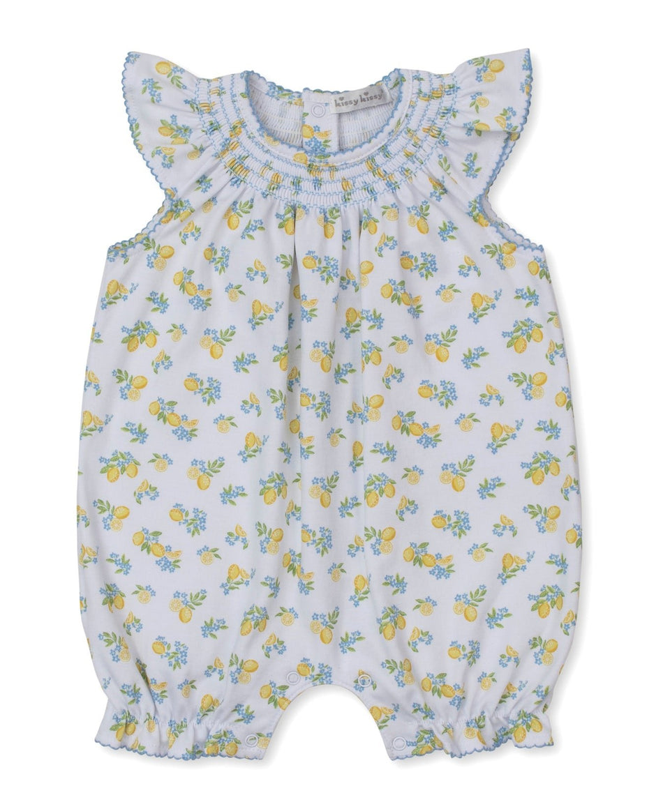 Lemon Blossoms Short Playsuit Clothing - Infant Kissy Kissy