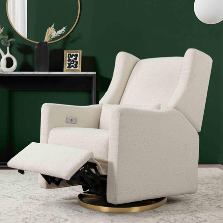 Kiwi Electronic Recliner and Swivel Glider with USB port Recliners Babyletto
