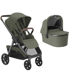 Evelyn - Meadow Green | Graphite Frame | Chestnut Leather