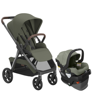 Evelyn - Meadow Green | Graphite Frame | Chestnut Leather
