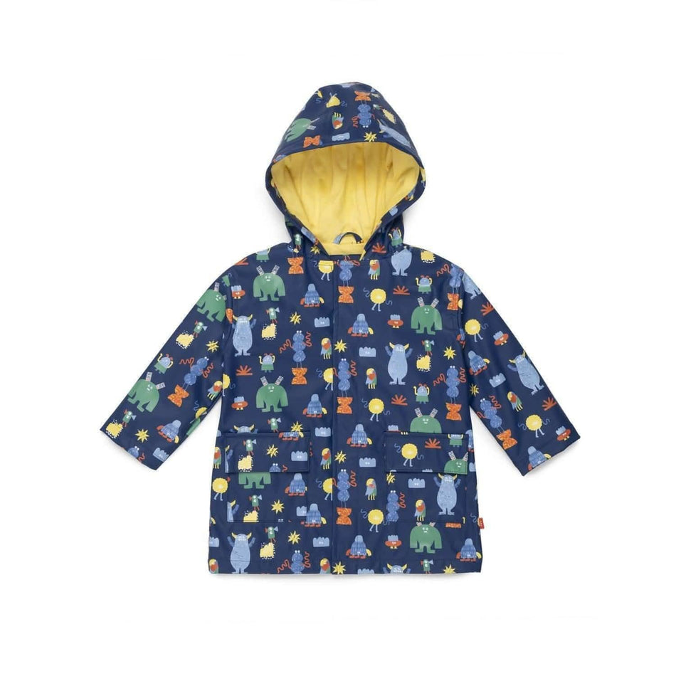 Magnetic Raincoat in Kooky Monsters