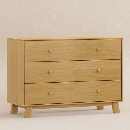 Hudson Modern 6-Drawer Double Dresser Dressers Babyletto