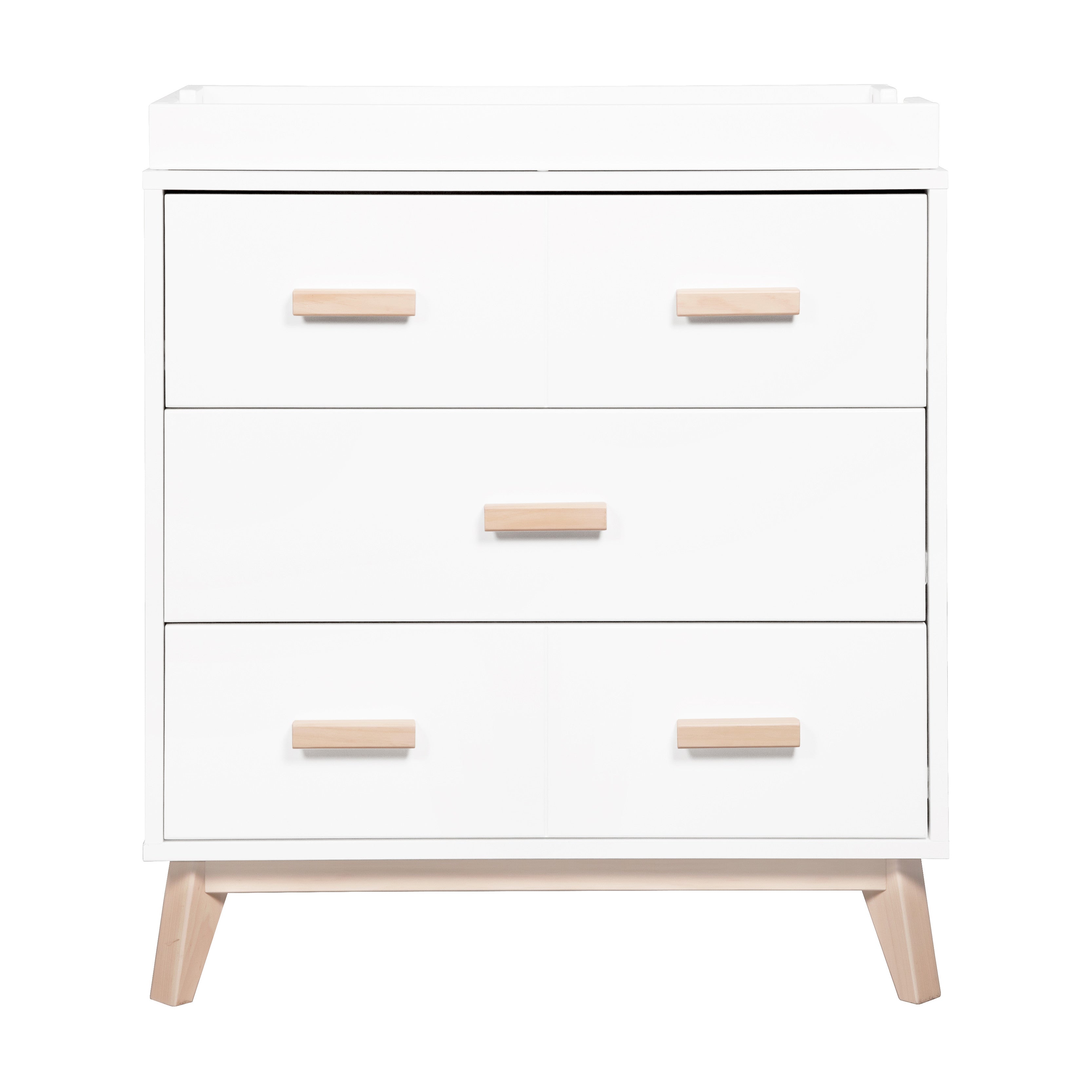 Scoot 3-Drawer Changer Dresser with Removable Changing Tray Dressers Babyletto
