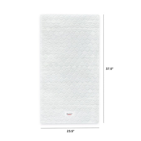 Pure Core Mini Crib Mattress w/ Hybrid Quilted Waterproof Cover (Lightweight) Mini Crib Mattress Babyletto