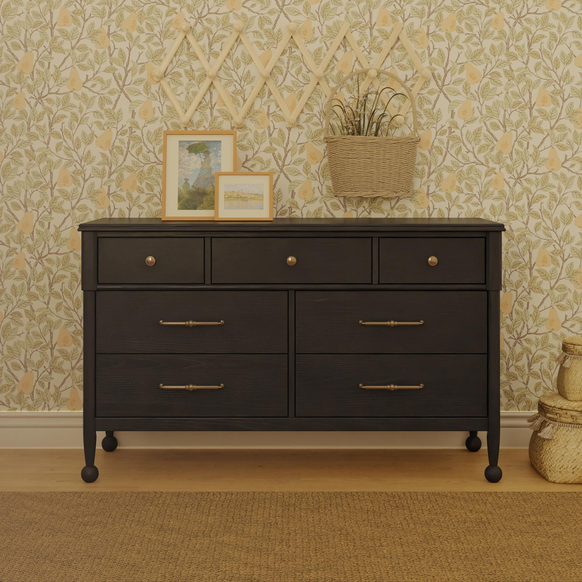 Namesake Alouette 7-Drawer Wide Dresser (56”) Dressers Namesake
