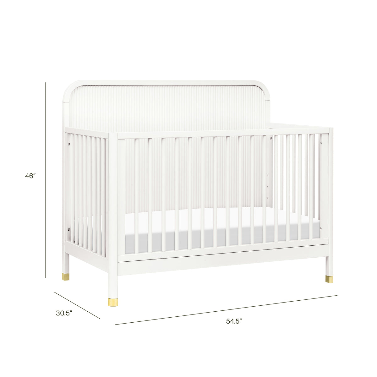 Brimsley Tambour 4-in-1 Convertible Crib Cribs Namesake