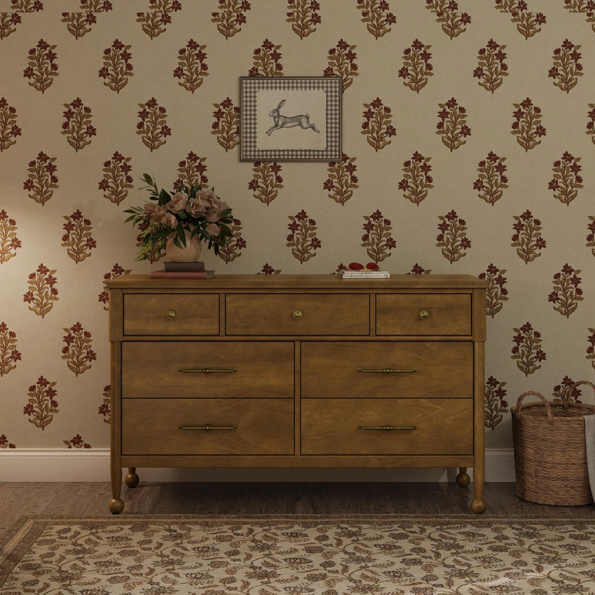 Namesake Alouette 7-Drawer Wide Dresser (56”) Dressers Namesake