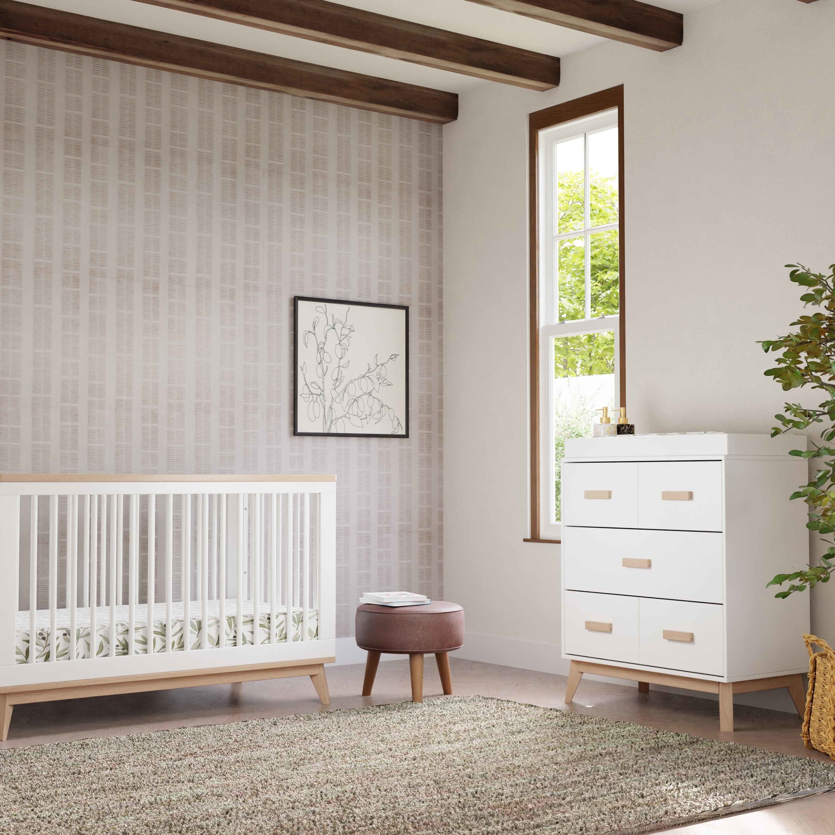 Scoot 3-Drawer Changer Dresser with Removable Changing Tray Dressers Babyletto
