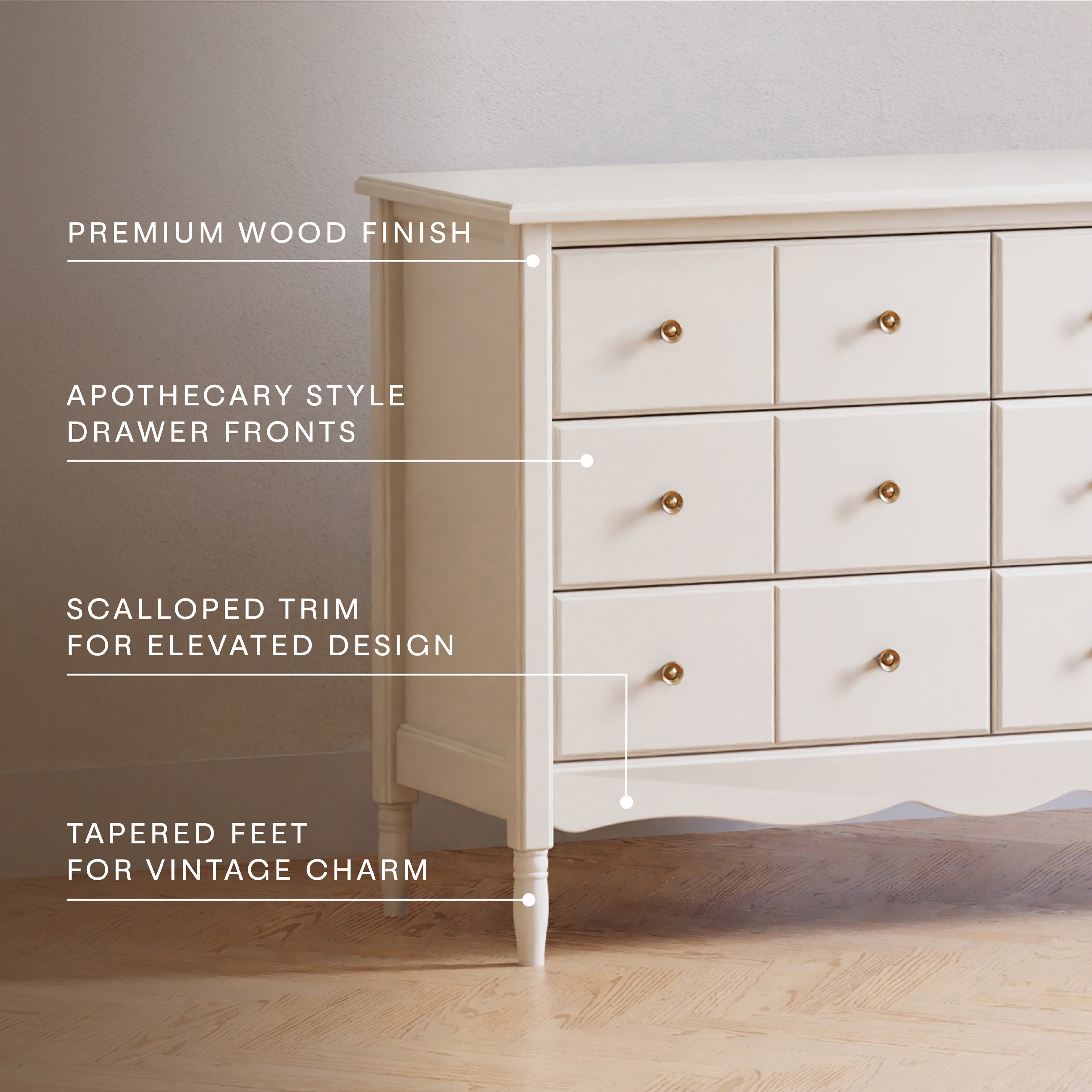 Liberty 6-Drawer Dresser Dressers Namesake