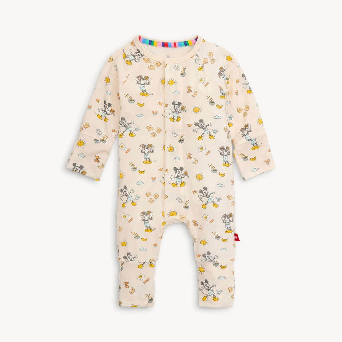 Disney | Mickey Brunch Bunch Modal Magnetic Convertible Coverall Rompers & Coveralls Magnetic Me