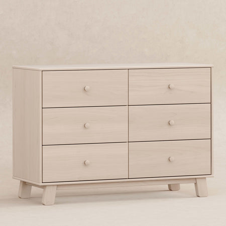 Hudson Modern 6-Drawer Double Dresser Dressers Babyletto