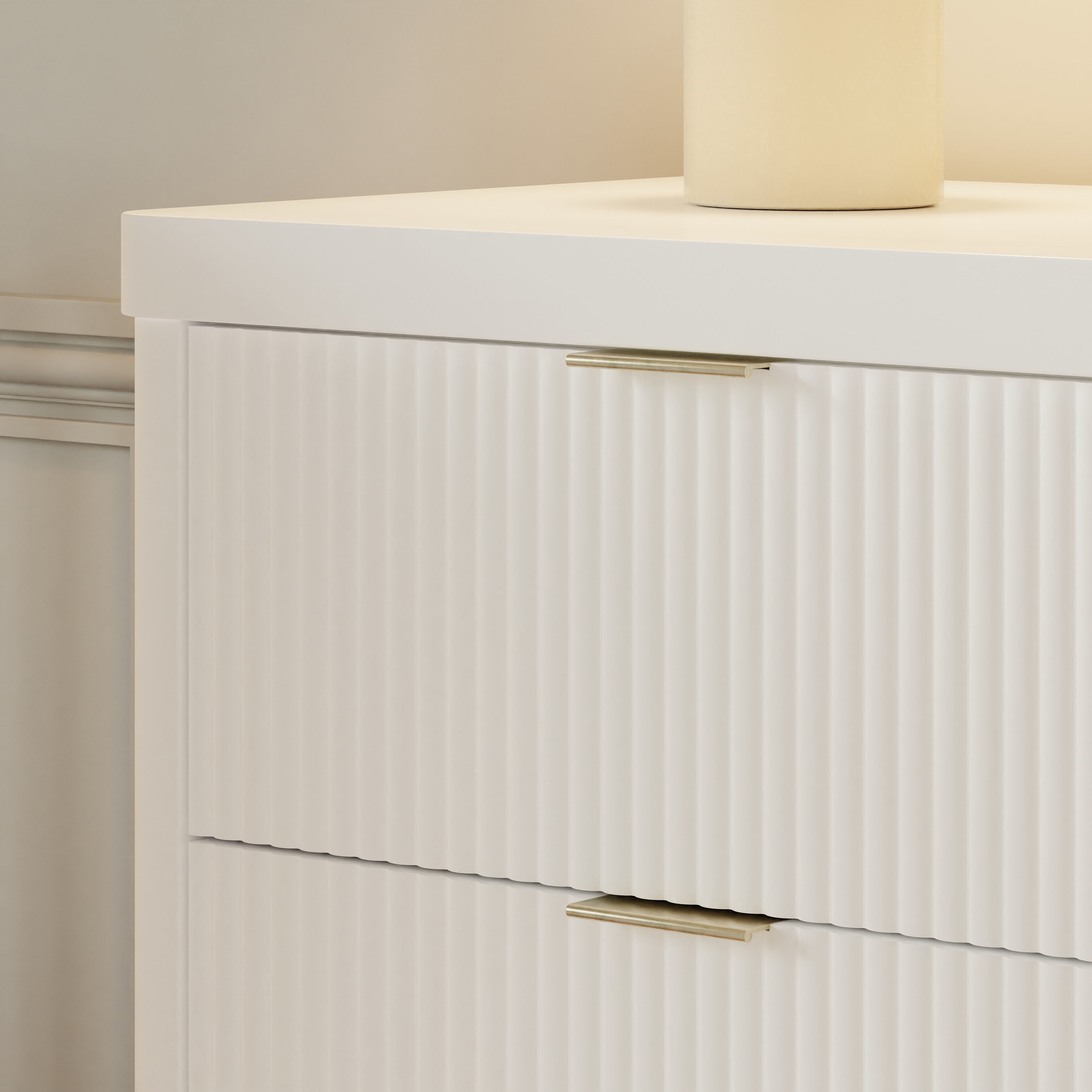 Brimsley Tambour 6-Drawer Dresser Dressers Namesake